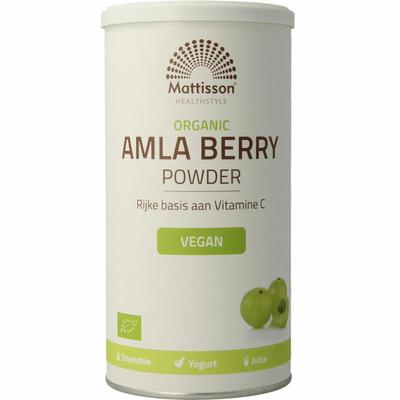 Mattisson Organic amla berry powder bio Mattisson Organic amla berry powder bio