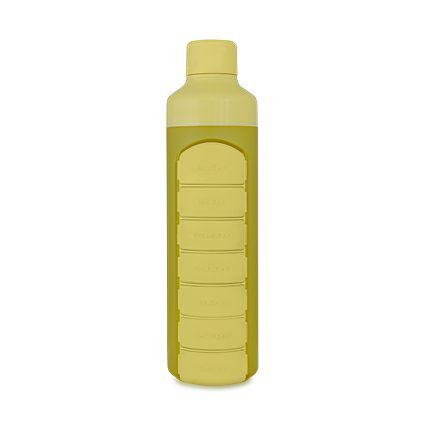 Bottle week geel 7-vaks