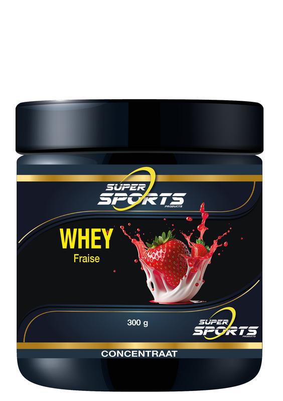 Whey proteine aardbei