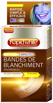 Rapid White Whitening strips
