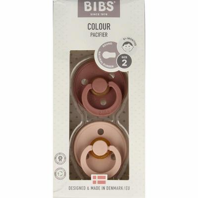 Bibs Fopspeen maat 2 woodchuck/blush 2 pack