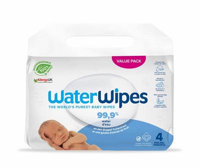 Waterwipes Babydoekjes 4-pak