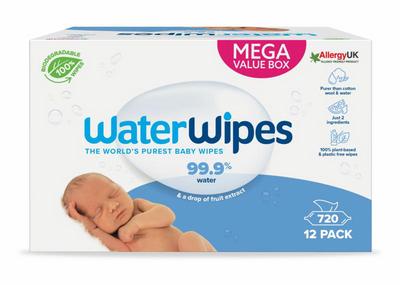 Waterwipes Babydoekjes 12-pak