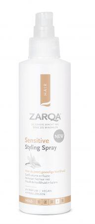 Styling spray sensitive