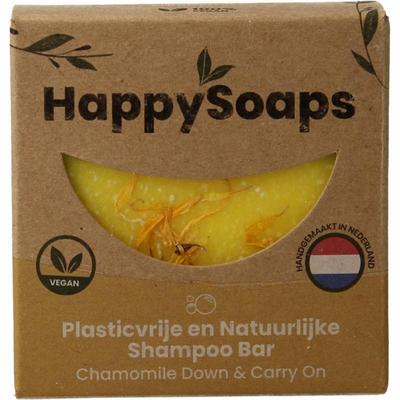 Happysoaps Shampoobar chamomile down & carry on
