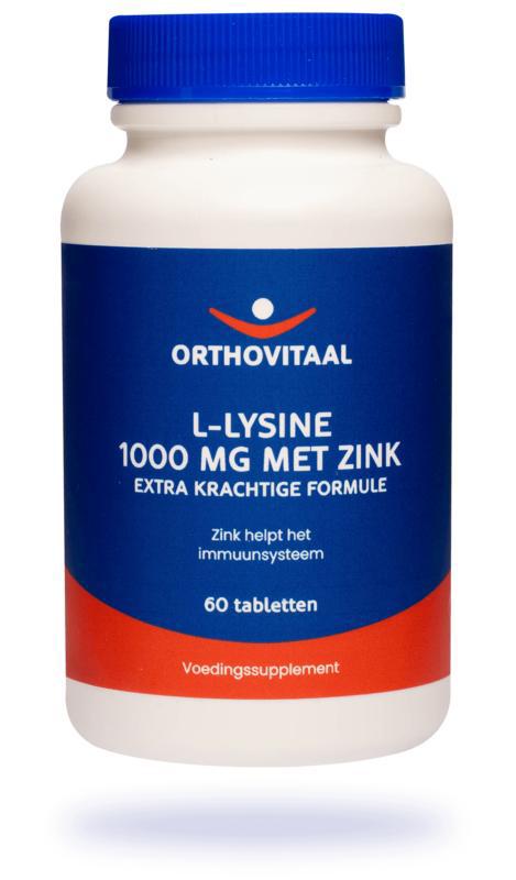 L-Lysine 1000mg met zink