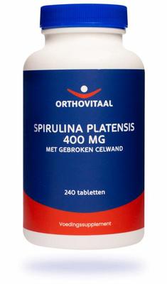 Orthovitaal Spirulina platensis 400mg