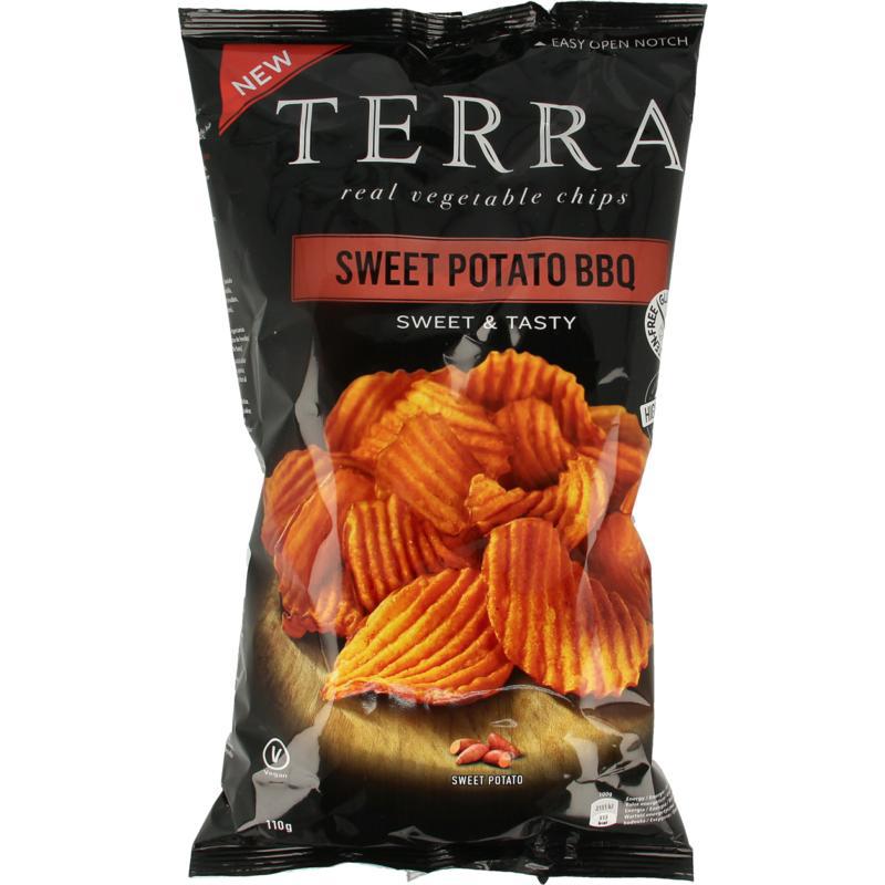 Chips sweet potato bbq