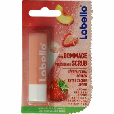 Labello Lipscrub strawberry/peach