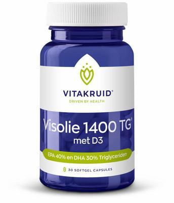 Vitakruid Vitakruid Visolie 1400 TG Triglyceriden met D3