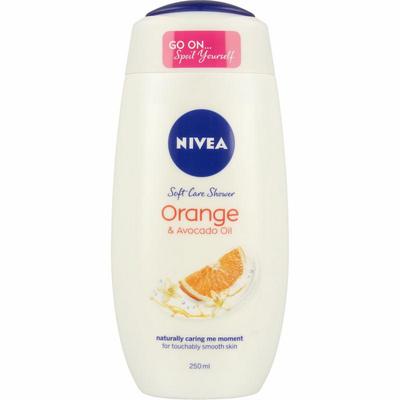 Nivea Care shower orange & avocado