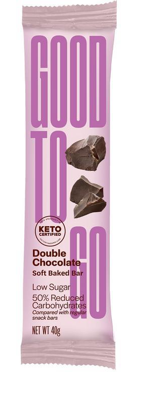 Snack reep dubbele chocolade (Keto)