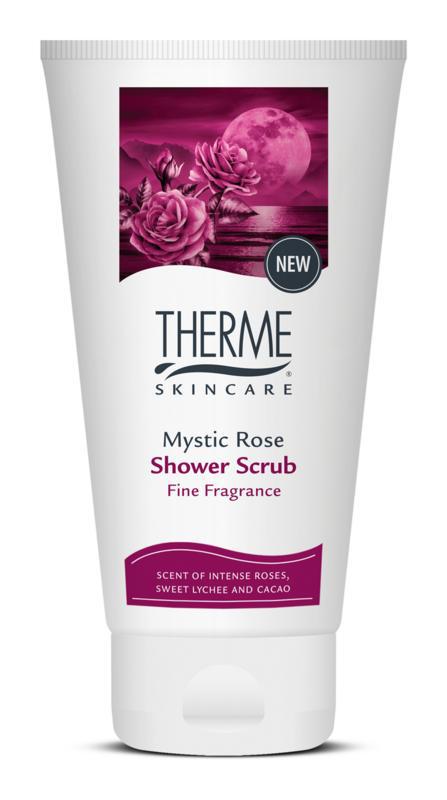 Mystic rose shower scrub