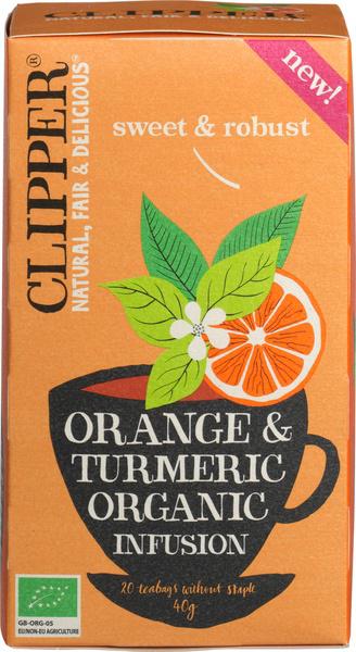 Orange & turmeric infusion bio