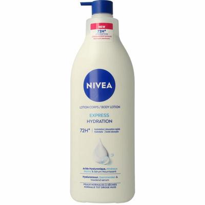 Nivea Express bodylotion met pomp