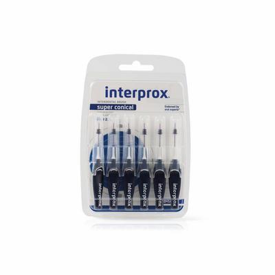 Interprox Super ragers conical donker blauw