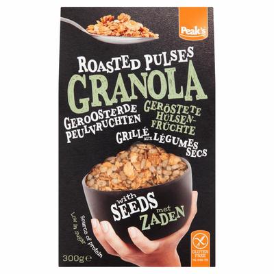 PEAK'S FREE FROM Granola roasted pulses with seeds glutenvrij