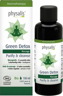 Physalis Massageolie green detox bio