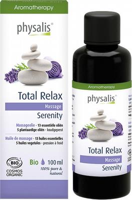 Physalis Massageolie total relax bio