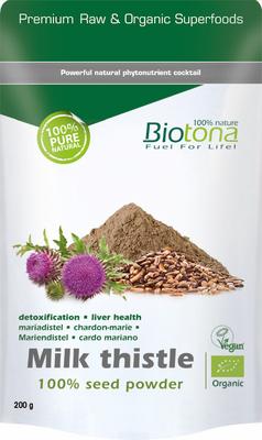 Biotona Milk thistle seed powder bio