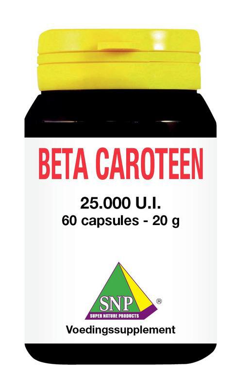 Beta caroteen 25000IU