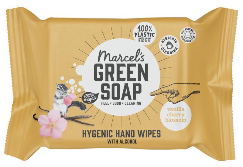 Hand wipes vanilla & cherry blossom bio