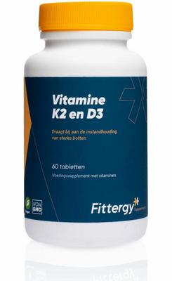 Fittergy K2 45mcg en D3 25mcg vegan