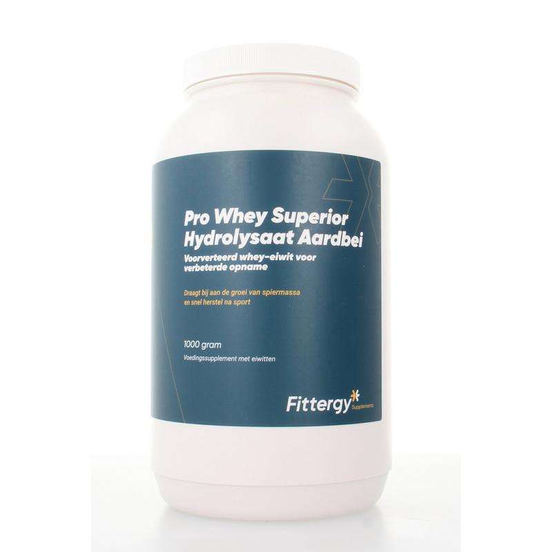 Pro whey superior hydrolysate aardbei