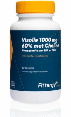 Fittergy Visolie 1000mg 60% met choline