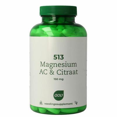 AOV 513 Magnesium bisglycinaat & citraat 150mg