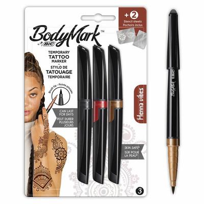 BIC Tattoo marker henna 3+2
