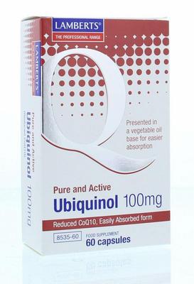 Lamberts Co enzym Q10 100mg (Ubiquinol)