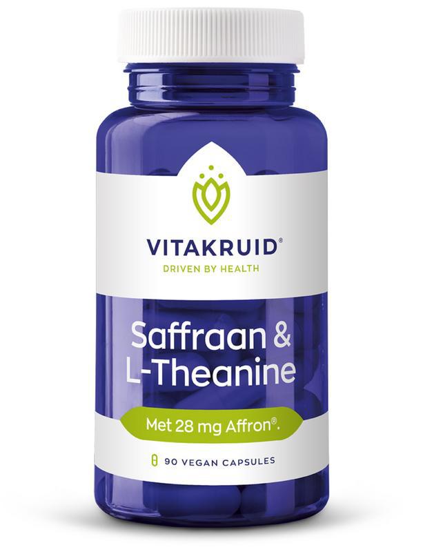 Vitakruid Saffraan 28mg (Affron) & L-Theanine