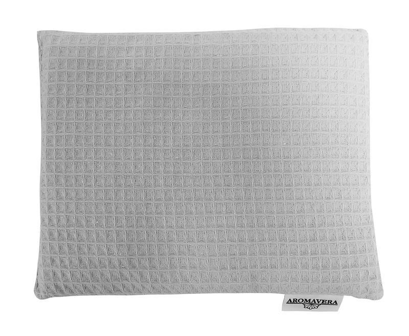 Kersenpitkussen grijs