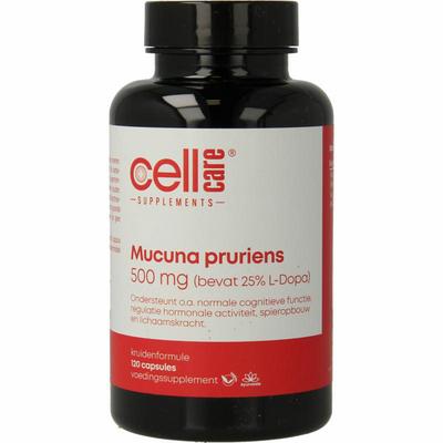 Cellcare Mucuna pruriens 500mg (25% L-dopa)