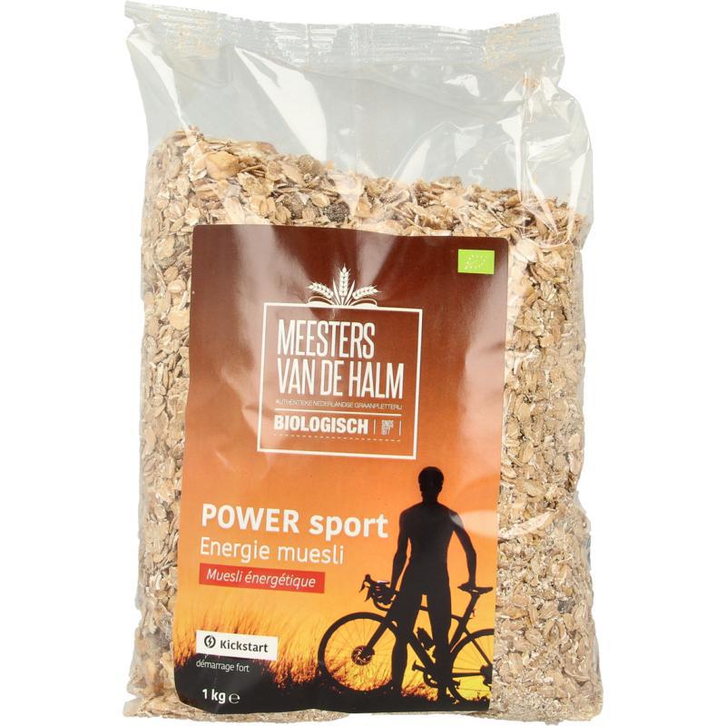 Muesli energie power sport bio