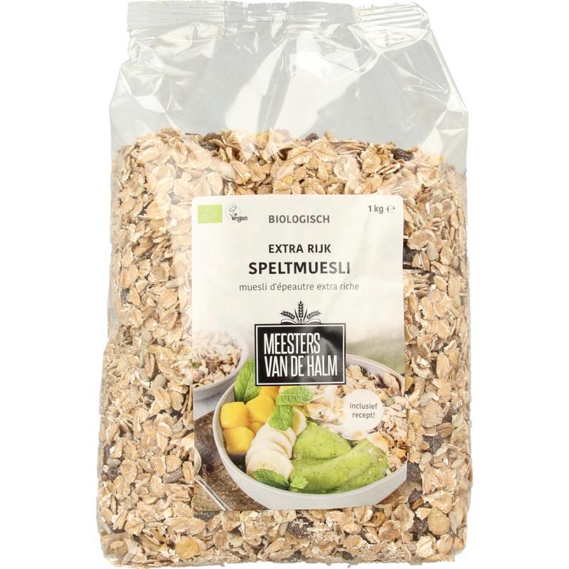 Speltmuesli extra rijk bio