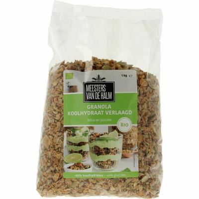 De Halm Granola koolhydraat verlaagd bio