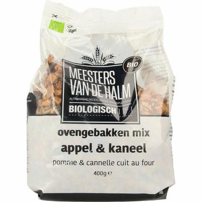 De Halm Ovengebakken mix appel en kaneel bio