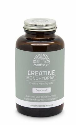 Mattisson Creatine monohydraat creapure Mattisson Creatine monohydraat creapure
