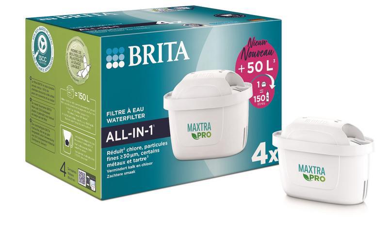 Waterfilterpatroon maxtra pro all-in-1 4-pack