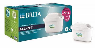 Brita Waterfilterpatroon maxtra pro all-in-1 6-pack