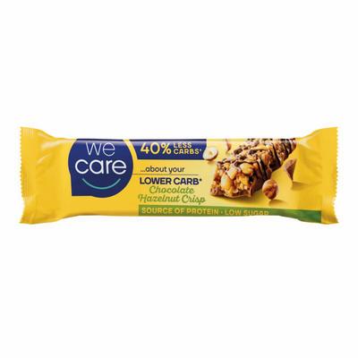 Wecare Lower carb reep chocolate hazelnut crispy