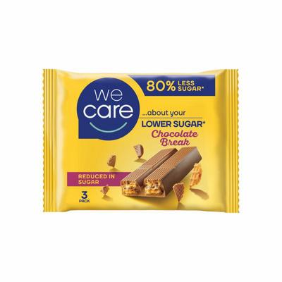 Wecare Lower sugar reep chocolate break