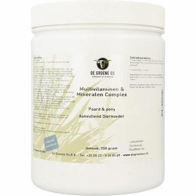 Groene Os Multivitamine / mineralen complex paard/pony