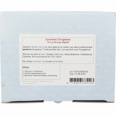 Testjezelf.nu Speeksel drugstest