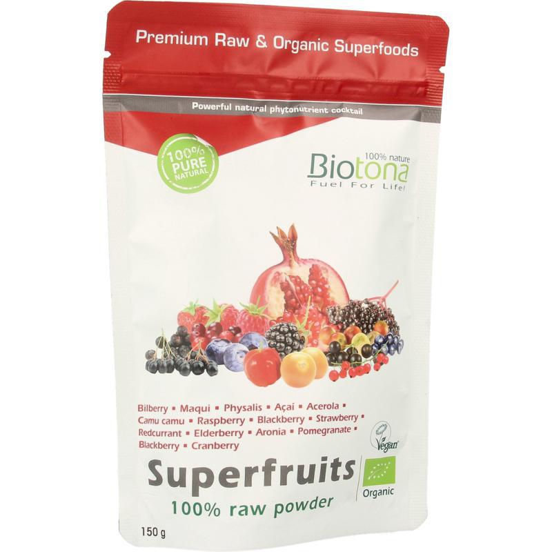 Superfruits raw powder bio