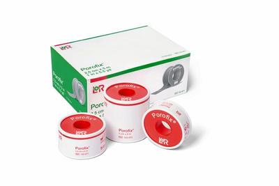 Porofix Hechtpleister 5m x 1.25cm latexvrij