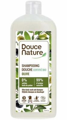 Douce Nature Douchegel & shampoo olijf