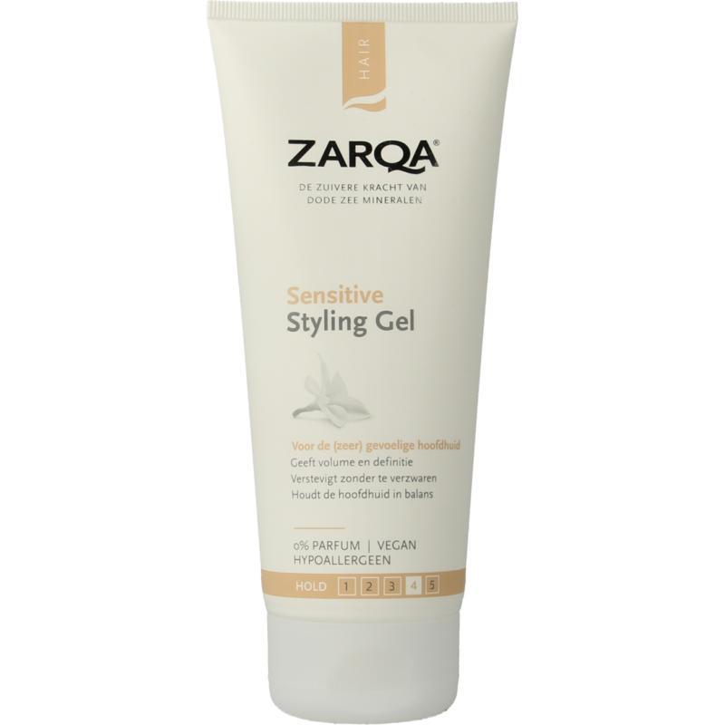 Styling gel sensitive